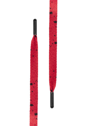 Gold Flat Splatter II Pack (5-Pack) laces red/black