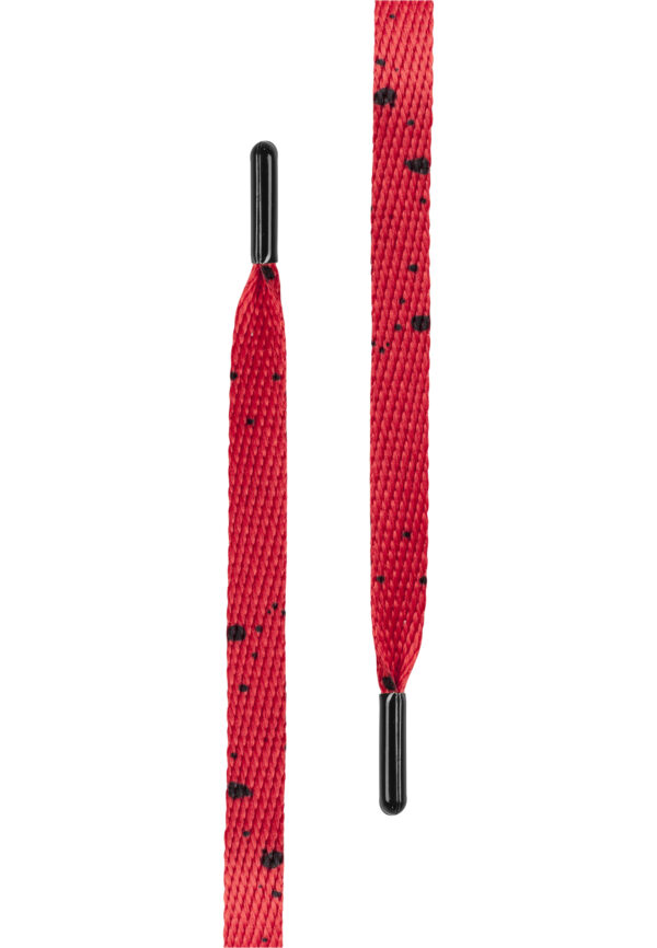 Gold Flat Splatter II Pack (5-Pack) laces red/black