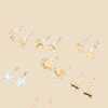 Gold earrings Yups dbi0440. R06