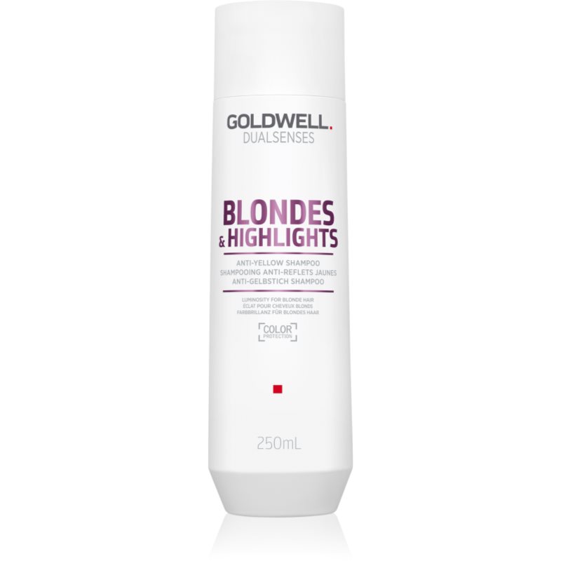 Goldwell Dualsenses Blondes & Highlights sampon szőke hajra semlegesíti a sárgás tónusokat 250 ml-Eredeti