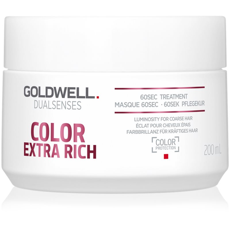 Goldwell Dualsenses Color Extra Rich regeneráló maszk a vastagszálú
