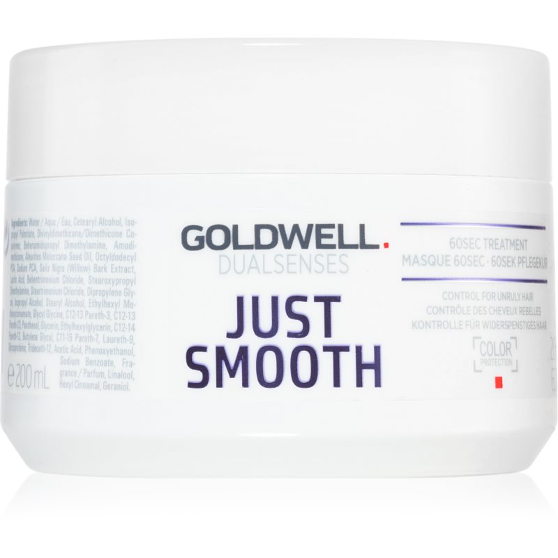 Goldwell Dualsenses Just Smooth kisimító maszk a rakoncátlan hajra 200 ml-Eredeti