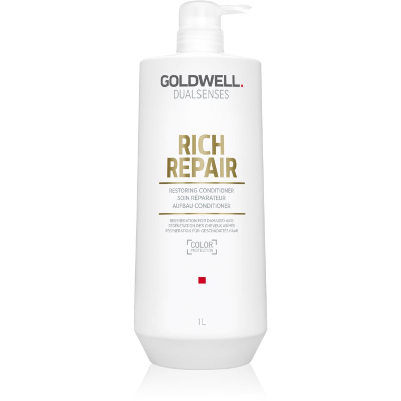 Goldwell Dualsenses Rich Repair megújító kondicionáló száraz és sérült hajra 1000 ml-Eredeti