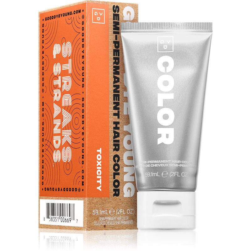 Good Dye Young Semi-Permanent Hair Colour féltartós hajfesték árnyalat Toxicity 59.1 ml