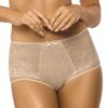 Gorteks Elise floral lace high waist panty beige