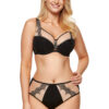 Gorteks Heidi embroidered half padded bra