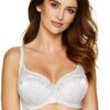 Gorteks Moon lace padded bra silver