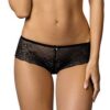 Gorteks Scarlet lace panty shorts blac