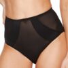 Gorteks Valentina mesh high waist panty blac