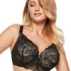 Gorteks Veneto lace padded bra blac