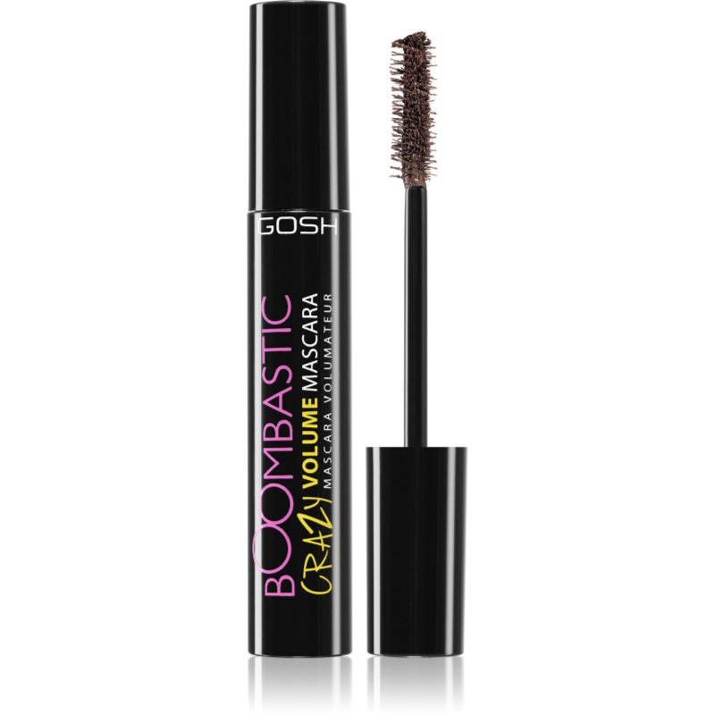 Gosh Boombastic dúsító és göndörítő szempillaspirál árnyalat 005 Chocolate Brown 13 ml-Ár