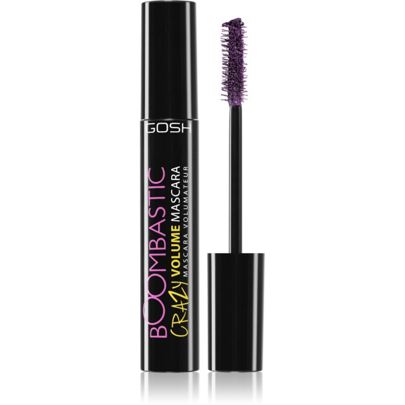 Gosh Boombastic dúsító és göndörítő szempillaspirál árnyalat 006 Dusty Violet 13 ml-Ár