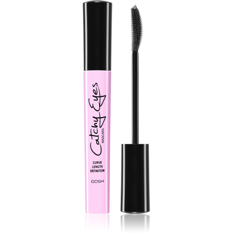 Gosh Catchy Eyes szempillaspirál a hosszabb és szétválasztott pillákért árnyalat Black 8 ml-Eredeti