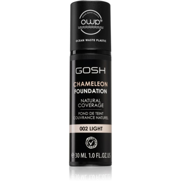 Gosh Chameleon ultra könnyű make-up árnyalat 002 Light 30 ml-Ár