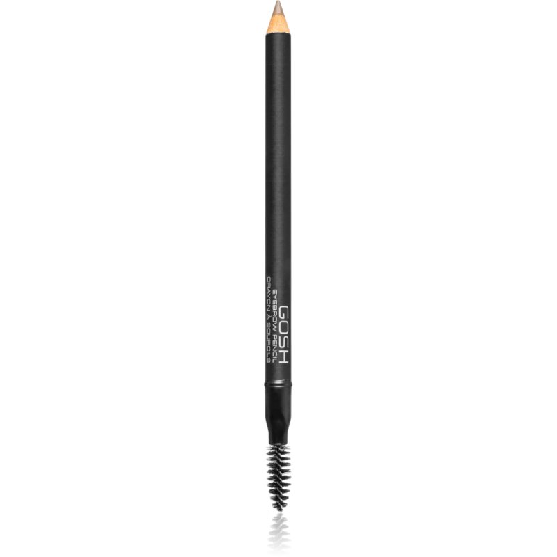 Gosh Eyebrow szemöldök ceruza kefével árnyalat 03 Grey Brown 1.2 g-Eredeti