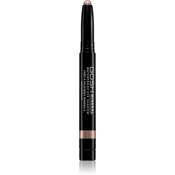 Gosh Mineral Waterproof hosszantartó szemhéjfesték ceruza kiszerelésben vízálló árnyalat 003 Brown 1