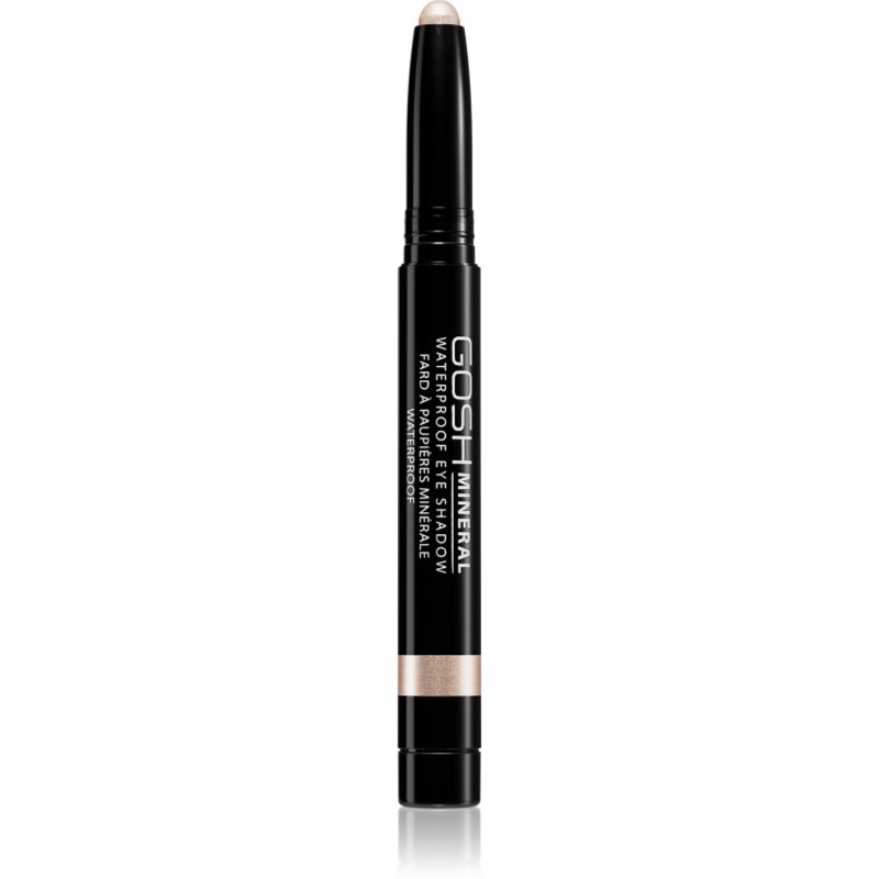 Gosh Mineral Waterproof hosszantartó szemhéjfesték ceruza kiszerelésben vízálló árnyalat 011 Vanilla Highlight 1