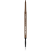 Gosh Ultra Thin precíz szemöldökceruza kefével árnyalat 002 Greybrown 0