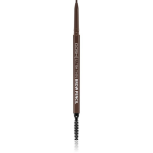 Gosh Ultra Thin precíz szemöldökceruza kefével árnyalat 003 Dark Brown 0