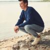 Granatowa bluza męska Raglan Sweat Fruit of the Loom
