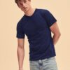 Granatowa koszulka męska Valueweight V-Neck Fruit of the Loom