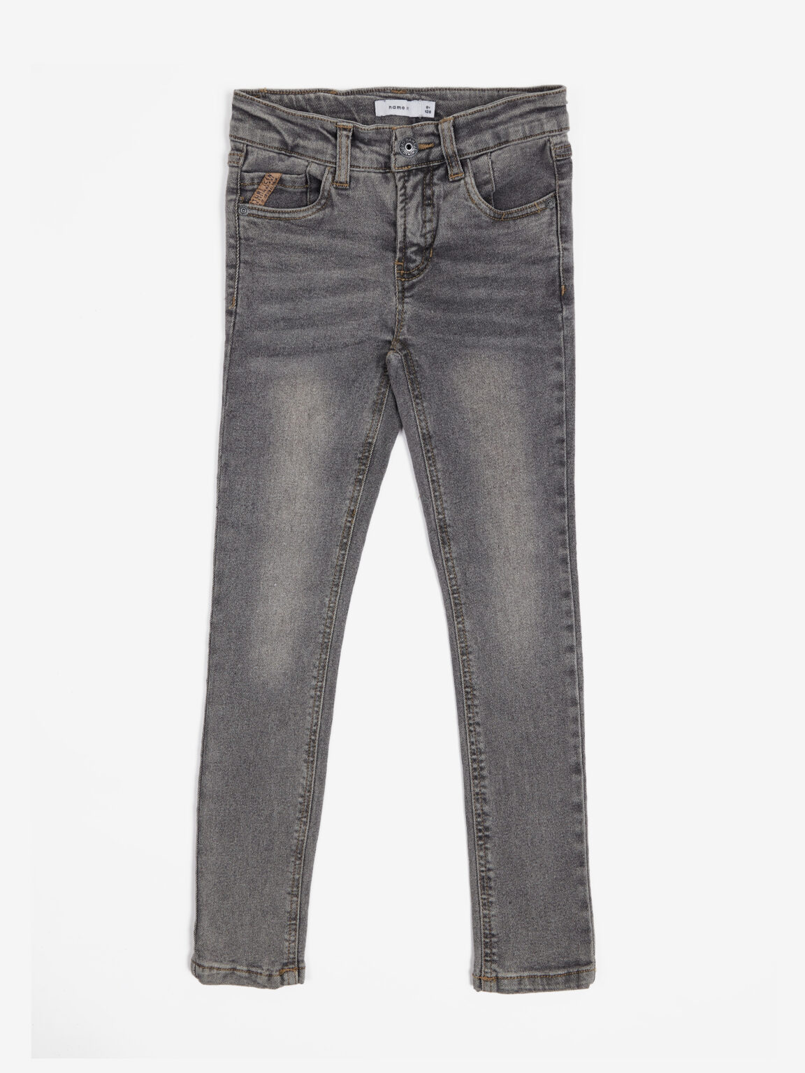 Gray Girly Skinny Fit Jeans Name It Pete