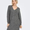 Gray Ladies Sweater Dress JDY Elanora - Women