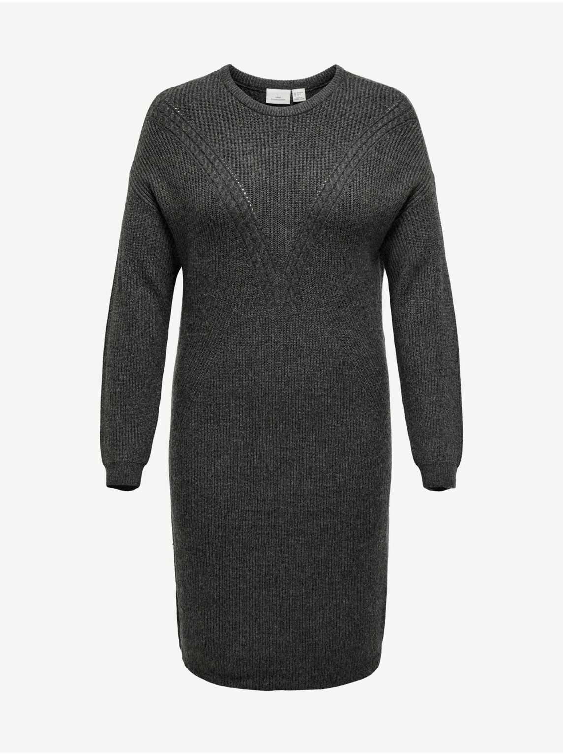 Gray Women's Sweater Dress ONLY CARMAKOMA Ribi - Women