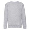 Gray children's sweatshirt Raglan Sweat Fruit of the Loom