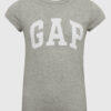 Gray girly T-shirt with GAP logo