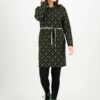 Green-Black Ladies Patterned Dress Blutsgeschwister Sneakers in th - Ladies