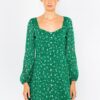Green Floral Dress CAMAIEU - Női