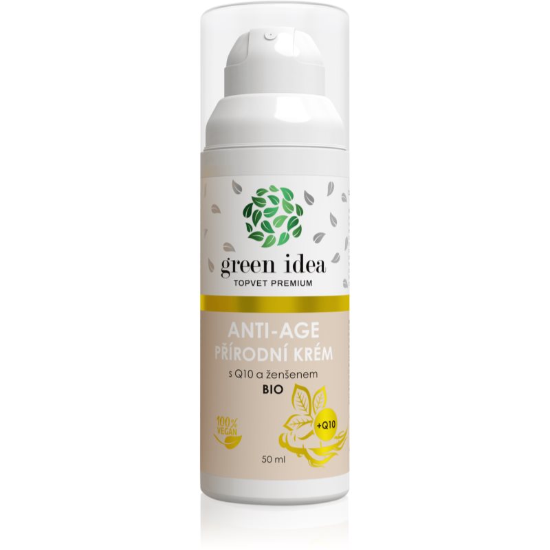 Green Idea Antiage natural cream with Q10 and ginseng krém érett bőrre 50 ml-Ár