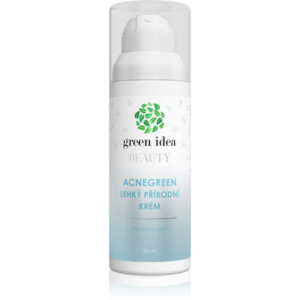 Green Idea Beauty Acnegreen könnyű krém a tiszta és egészséges arcbőrért 50 ml-ár