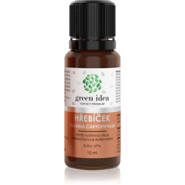 Green Idea Hřebíček 100% szegfűszeg illóolaj 10 ml-Ár