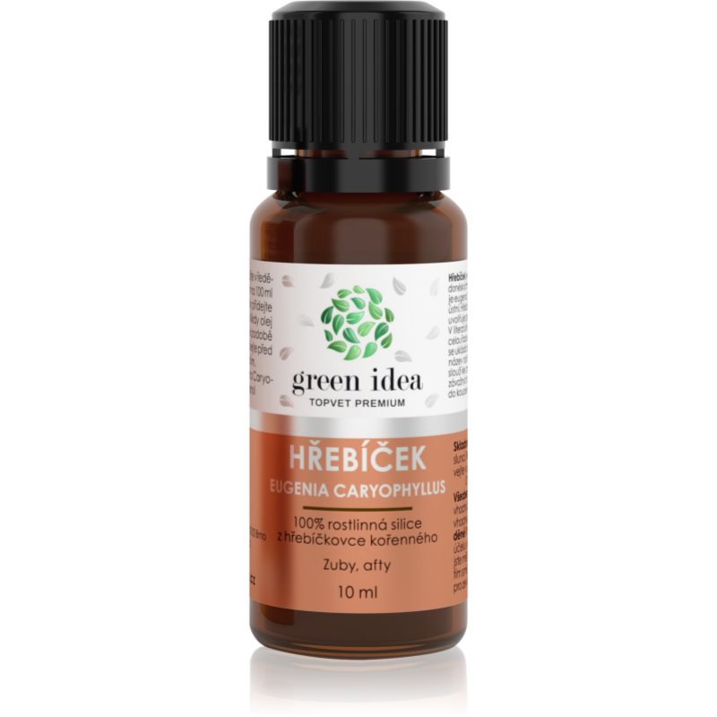 Green Idea Hřebíček 100% szegfűszeg illóolaj 10 ml-Ár
