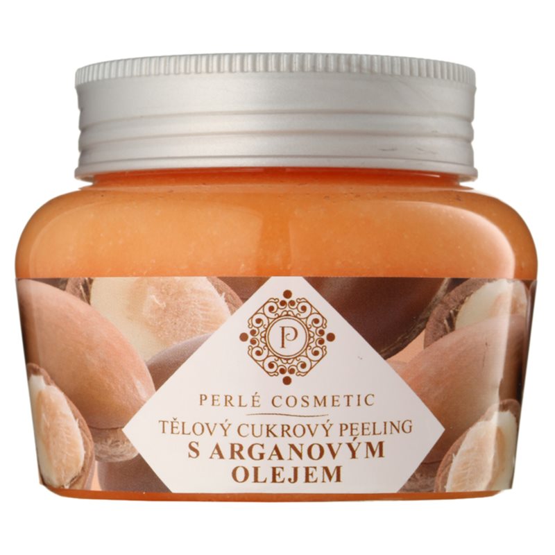 Green Idea Perlé Cosmetic cukros peeling Argán olajjal 200 g-Eredeti