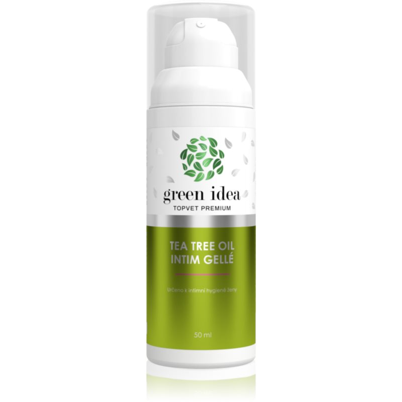 Green Idea Tea Tree Oil gyengéd tisztító gél az intim részekre 50 ml-Ár