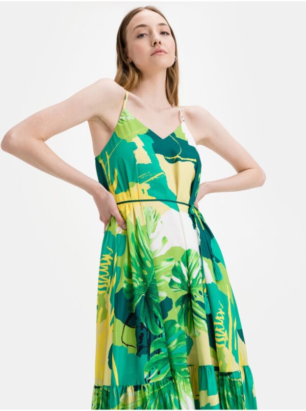 Green Ladies Dress Guess Angelica - Women