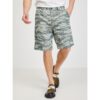 Green Men's Patterned Chino Shorts Diesel - Men
