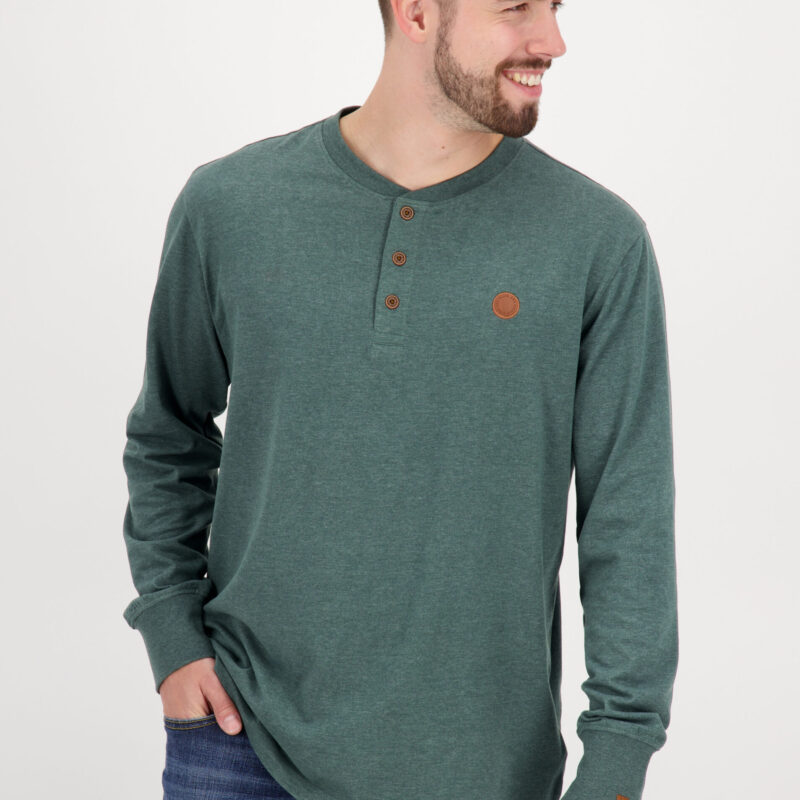 Green Men's T-Shirt Alife and Kickin