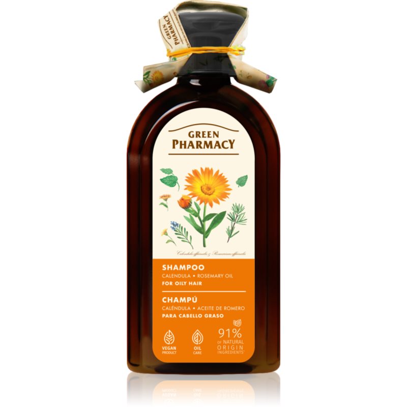 Green Pharmacy Calendula Shampoo sampon normál és zsíros hajra 350 ml-Eredeti