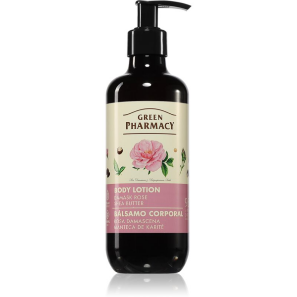 Green Pharmacy Damask Rose & Shea Butter Body Lotion tápláló testápoló krém 400 ml-Ár