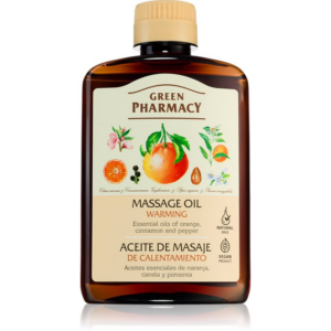 Green Pharmacy Essential oils of Orange Massage Oil melegítő masszázsolaj 200 ml-Eredeti