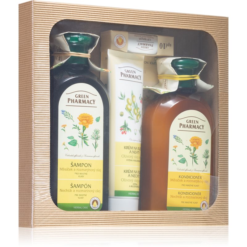 Green Pharmacy Herbal Care ajándékszett arcra