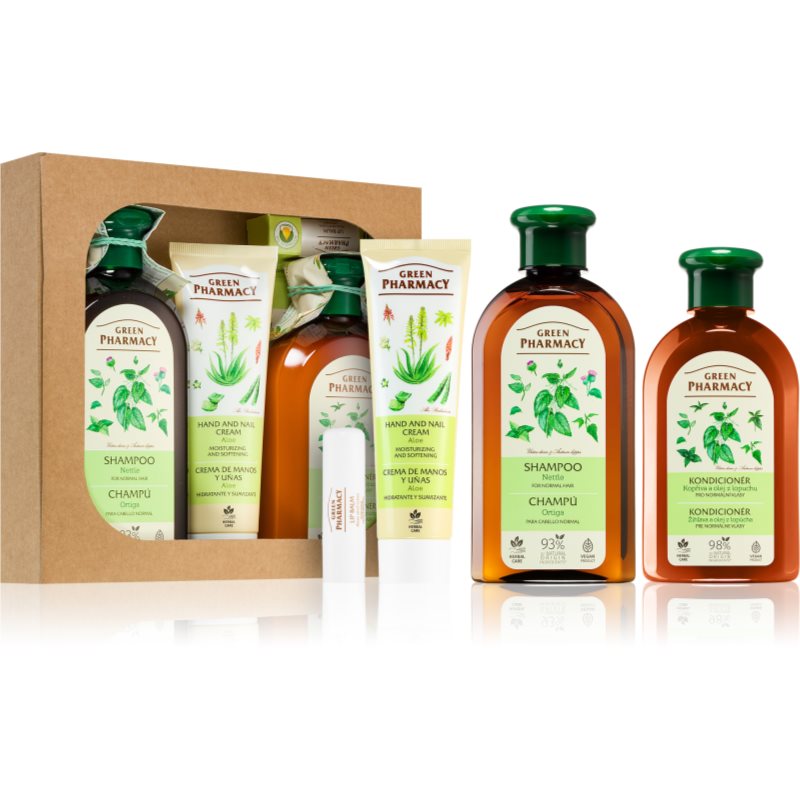 Green Pharmacy Herbal Care ajándékszett normál hajra-Ár