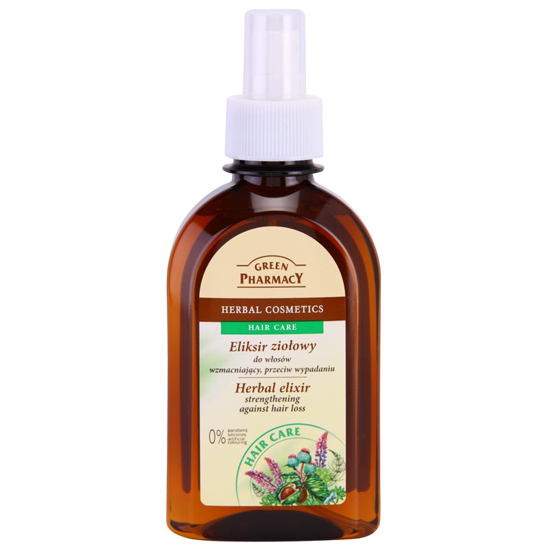 Green Pharmacy Herbal Elixir Hair Care növényi elixír a haj megerősítésére