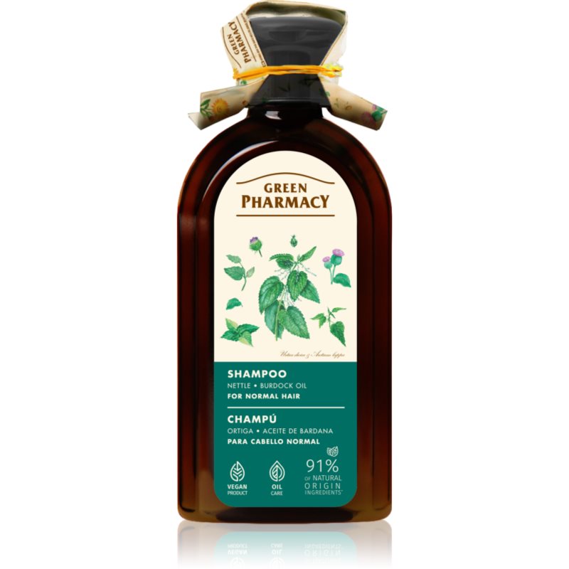 Green Pharmacy Nettle Shampoo sampon normál hajra 350 ml-Eredeti