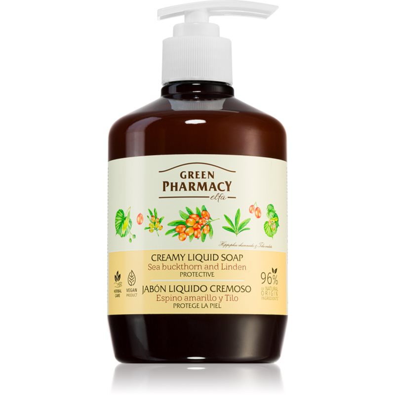 Green Pharmacy Sea Buckthorn Hand Soap folyékony szappan 465 ml-Eredeti