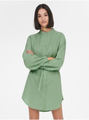 Green Shirt Dress JDY Theodor - Nők